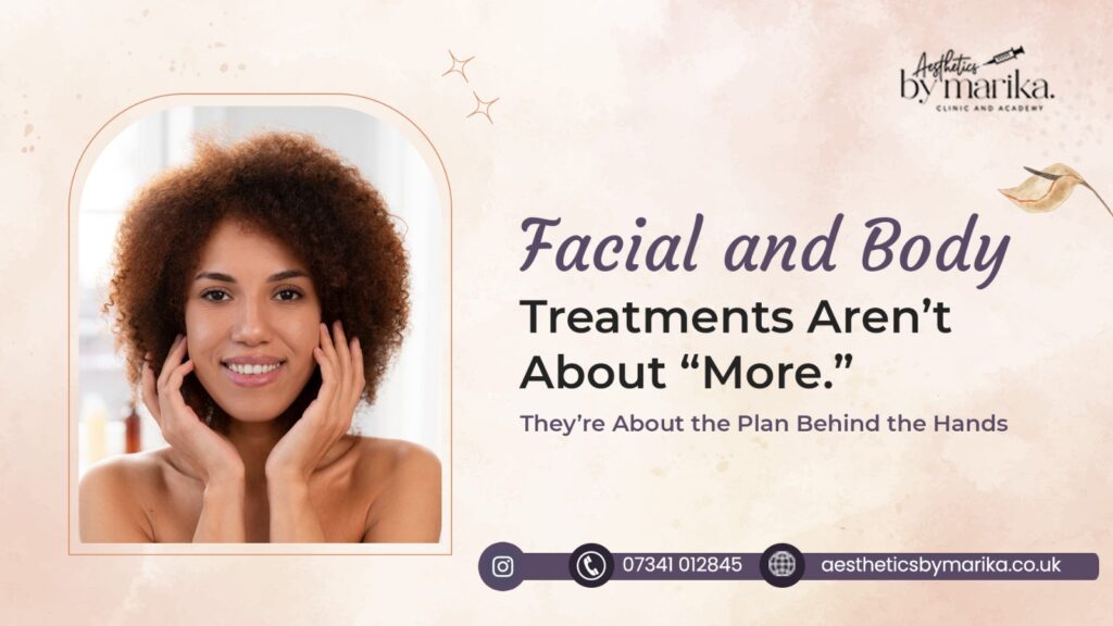facial and body treatment
